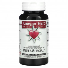 Kroeger Herb Co, Специальное предложение для мужчин, 100 вегетарианских капсул