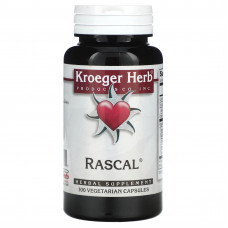 Kroeger Herb Co, Rascal, 100 вегетарианских капсул