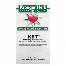 Kroeger Herb Co, Hanna's Herbal Special Tea, KST, без кофеина, 56 г (2 унции)