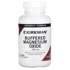 Kirkman Labs, Буферизованный оксид магния, 180 мг, 250 капсул