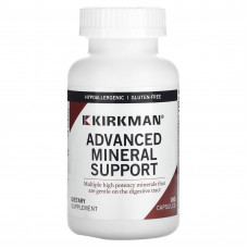 Kirkman Labs, Advanced Mineral Support, 180 капсул