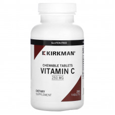 Kirkman Labs, Витамин C в жевательной форме, 250 мг, 250 таблеток