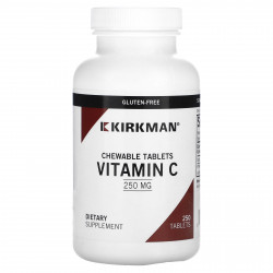 Kirkman Labs, Витамин C в жевательной форме, 250 мг, 250 таблеток