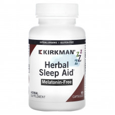 Kirkman Labs, травяная добавка для улучшения качества сна, 60 капсул