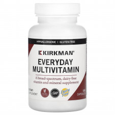 Kirkman Labs, Мультивитамины для повседневного применения, 180 капсул