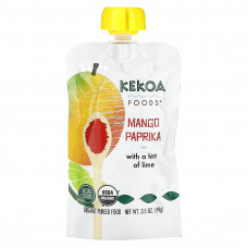 Kekoa, Органическое пюре, манго и паприка, 99 г (3,5 унции)