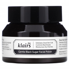 Dear, Klairs, Мягкое отшелушивающее средство для лица с черным сахаром, 3,8 унц. (110 г)