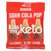 Kiss My Keto, Gummy Candy, кислая кола, 8 пакетиков по 25 г (0,88 унции)
