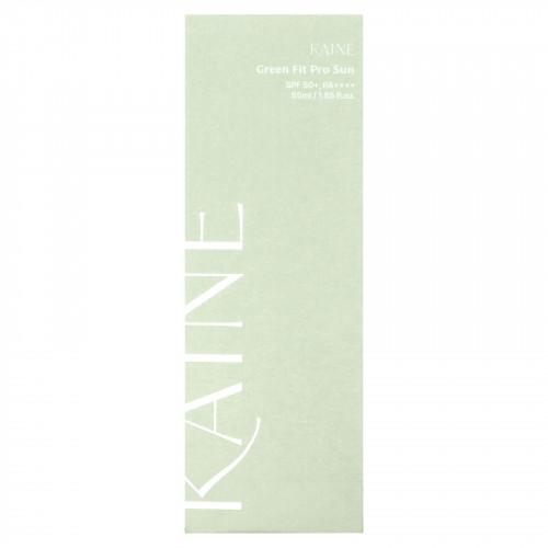 Kaine, Green Fit Pro Sun, SPF 50+ PA ++++, 55 мл (1,85 жидк. Унции)