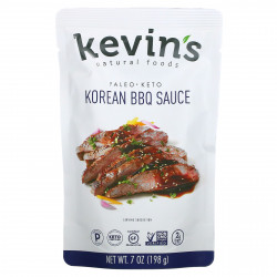 Kevin's Natural Foods, Корейский соус для барбекю, мягкий, 198 г (7 унций)