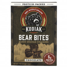 Kodiak Cakes, Bear Bites, запеченные крекеры с шоколадом, 255 г (9 унций)