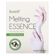 Koelf, Melting Essence Hand Pack, маска для рук, 10 пар