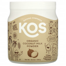KOS, органическое сухое кокосовое молоко, 358 г (12,6 унции)