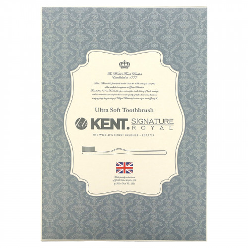 Kent Orals Co, Ltd., ультрамягкая зубная щетка, Signature Royal, 5 шт.