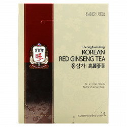 CheongKwanJang, Корейский чай с красным женьшенем, 50 пакетиков по 3 г (0,11 унции)