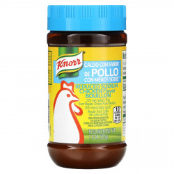 Knorr, куриный бульон с пониженным вкусом натрия, 225 г (7,9 унции)