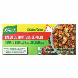 Knorr, томатный бульон со вкусом курицы, 8 кубиков, 88 г (3,1 унции)