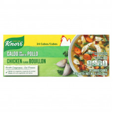 Knorr, бульон со вкусом курицы, 24 кубика, 264 г (9,3 унции)