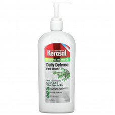 Kerasal, Средство для мытья ног Daily Defense с натуральным маслом чайного дерева, 355 мл (12 жидк. Унций)