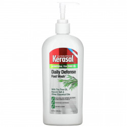 Kerasal, Средство для мытья ног Daily Defense с натуральным маслом чайного дерева, 355 мл (12 жидк. Унций)