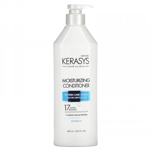Kerasys, Увлажняющий кондиционер для сухих, ломких волос, 600 мл (20,2 жидк. Унции)