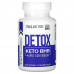 KetoLogic, Detox Keto BHB + яблочный уксус, 60 вегетарианских капсул