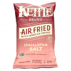 Kettle Foods, картофельные чипсы, обжаренные на воздухе, с гималайской солью, 184 г (6,5 унции)