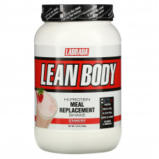Labrada Nutrition, Lean Body, заменитель пищи с высоким содержанием протеина, со вкусом клубники, 1120 г (2,47 фунта)