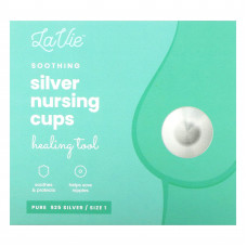 LaVie, Успокаивающие серебряные чашки для кормления, средство для здоровья, размер 1, набор из 3 предметов