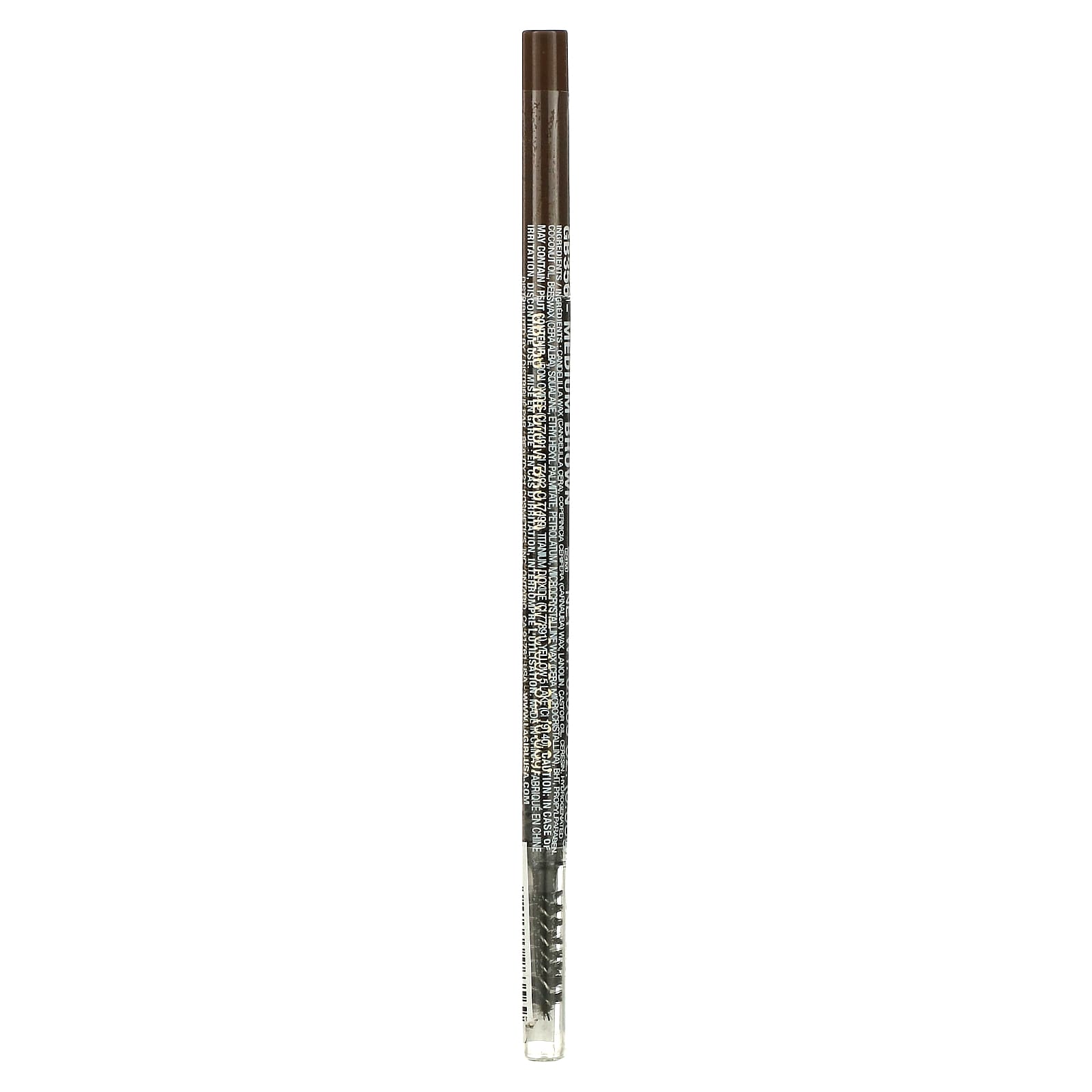 L.A. Girl, Карандаш для бровей Shady Slim Brow Pencil, оттенок Medium Brown, 0,08 г