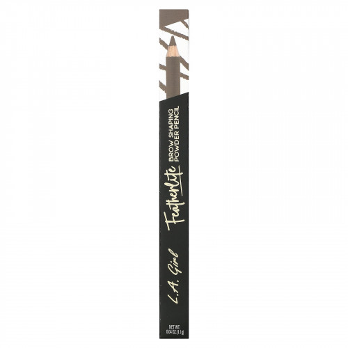 L.A. Girl, Featherlite, пудра-карандаш для бровей, темный блонд, 1,1 г (0,04 унции)
