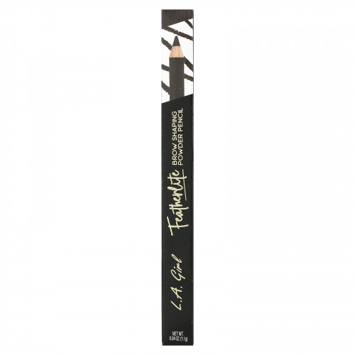 L.A. Girl, Featherlite, пудра-карандаш для бровей, средний коричневый, 1,1 г (0,04 унции)