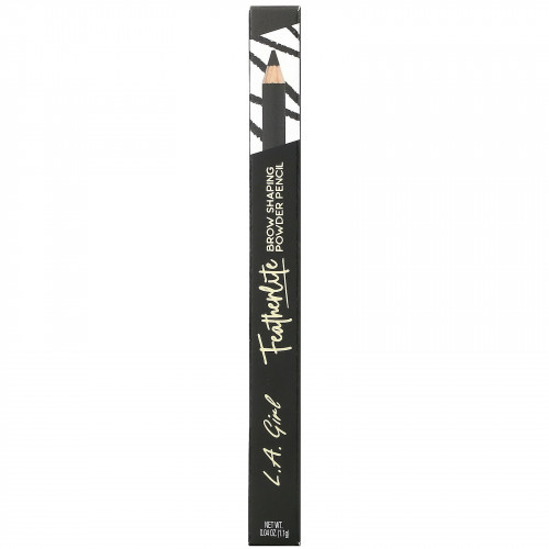 L.A. Girl, Featherlite, пудра-карандаш для бровей, темно-коричневый, 1,1 г (0,04 унции)