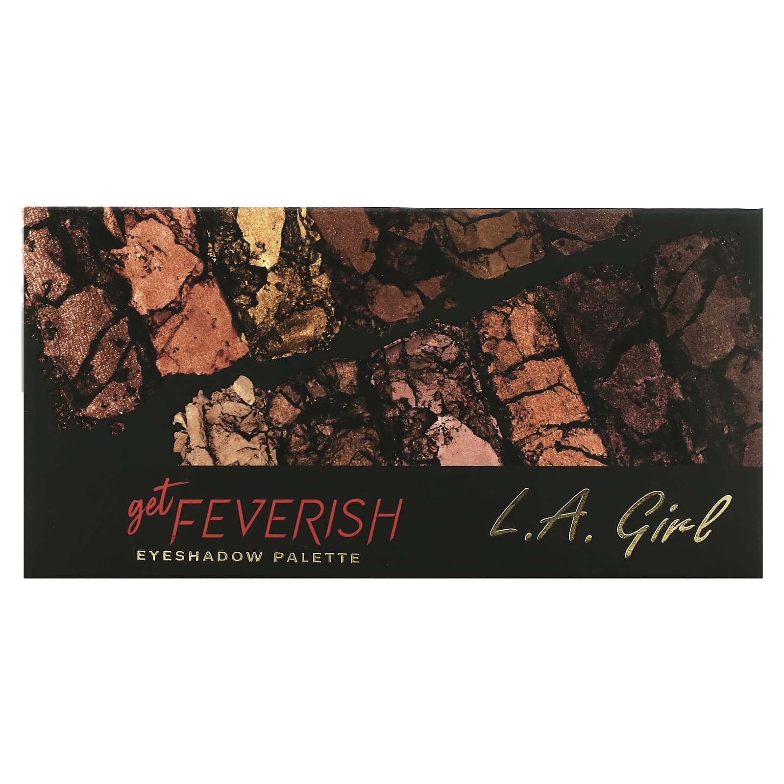 L.A. Girl, Палетка теней для век Get Feverish, 1 г (каждый оттенок)