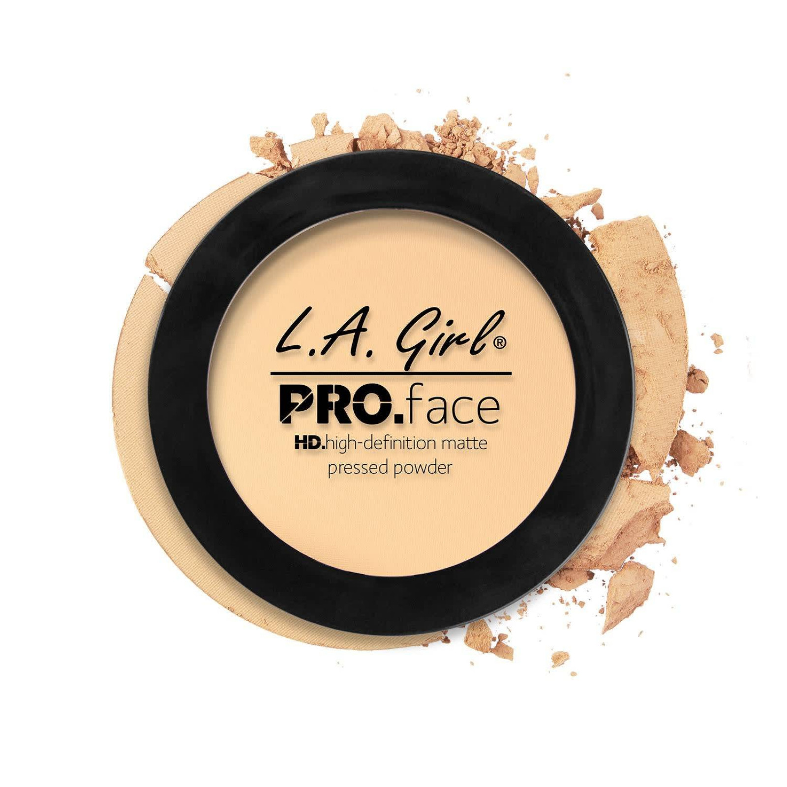 L.A. Girl, Компактная пудра для лица Pro Face HD, матирующая, оттенок Classic Ivory, 7 г