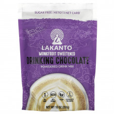 Lakanto, Смесь в форме порошка для приготовления питьевого шоколада, подслащено архатом, 283 г (10 унций)