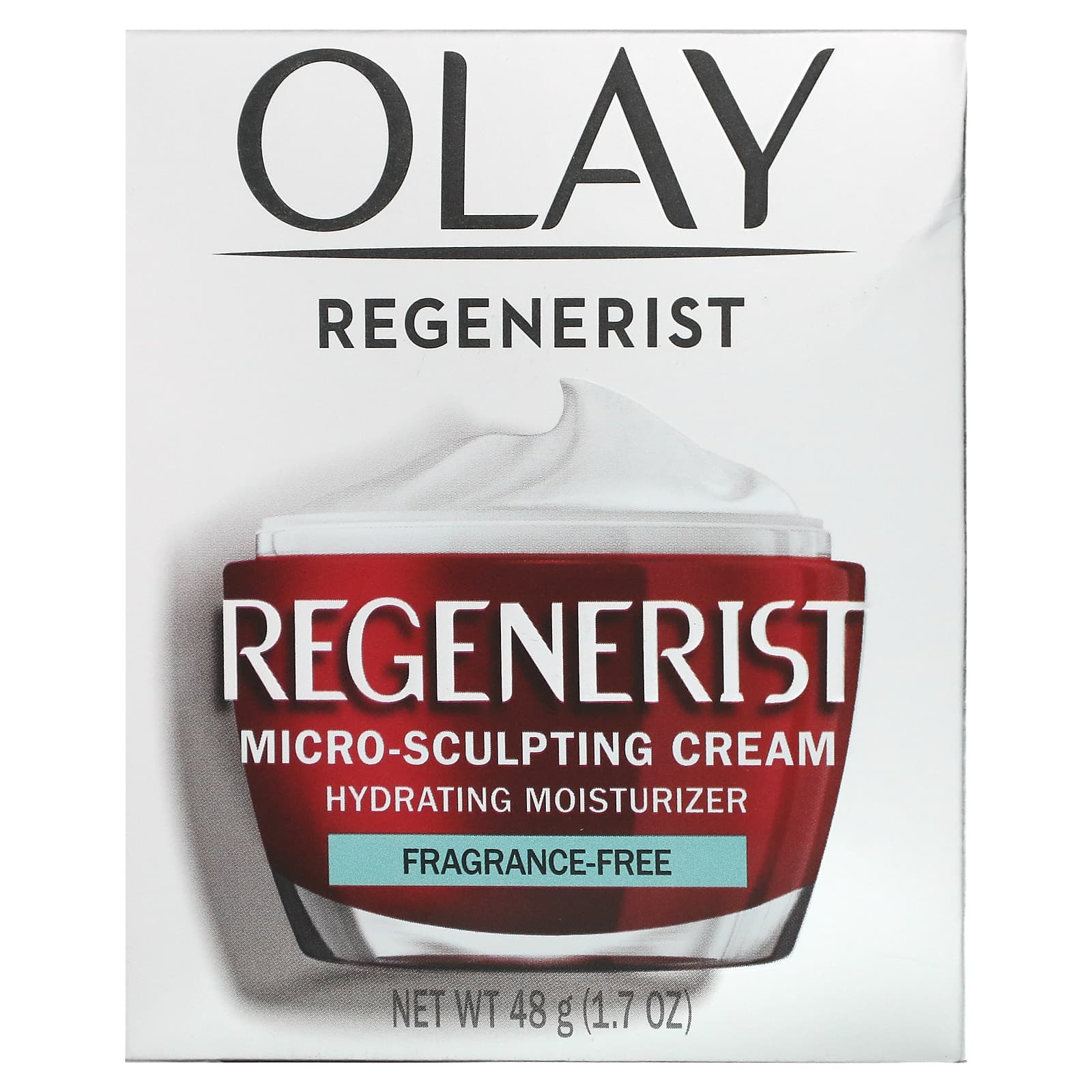 Olay, Regenerist, микромоделирующий крем, без отдушек, 48 г (1,7 унции)