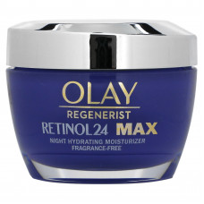 Olay, Regenerist, Retinol 24, ночное увлажняющее средство, без отдушек, 48 унций (1,7 унции)