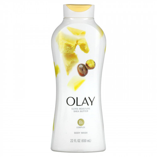 Olay, Увлажняющий гель для душа с маслом ши, 650 мл (22 жидк. Унции)