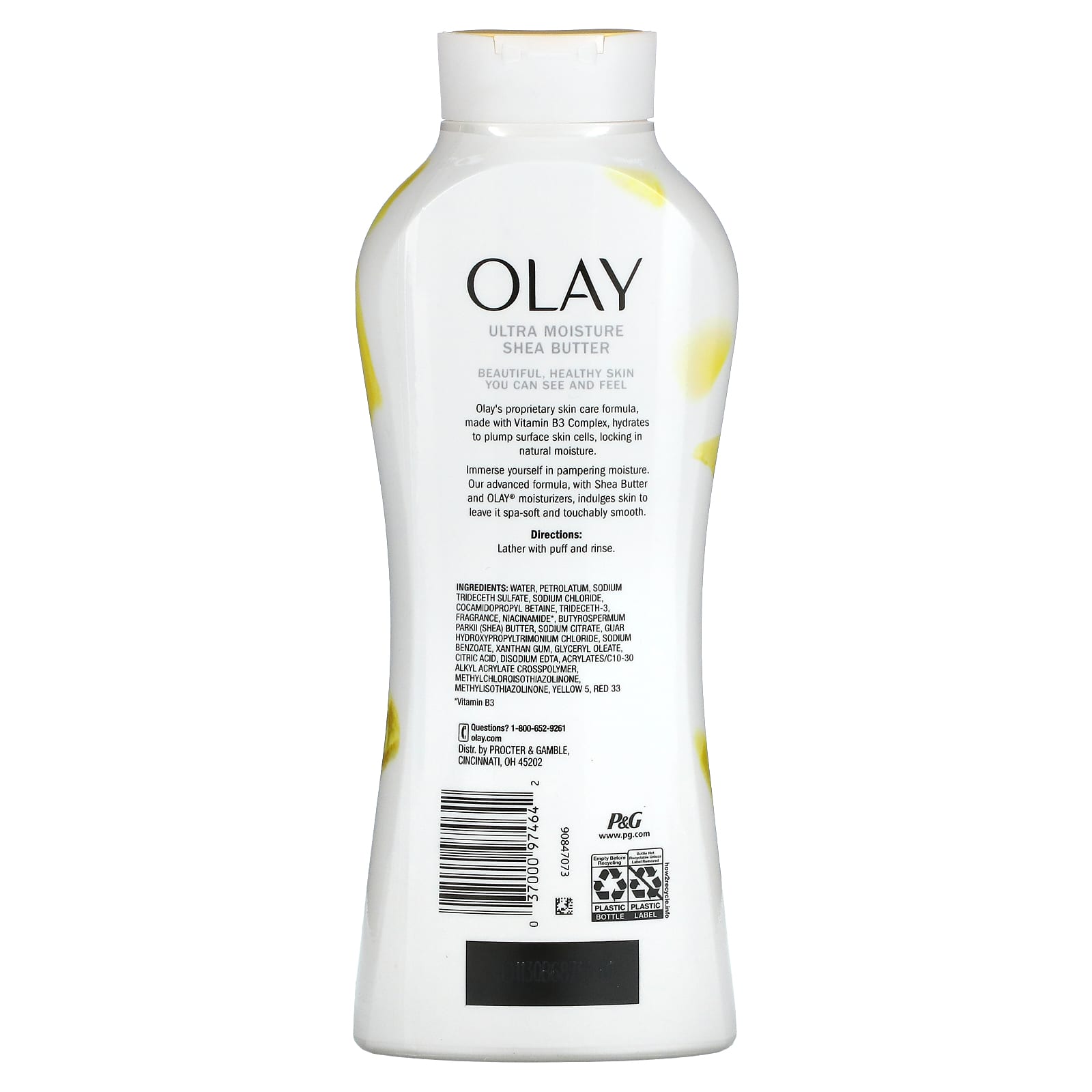 Olay, Увлажняющий гель для душа с маслом ши, 650 мл (22 жидк. Унции)