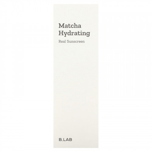 B_Lab, Matcha Hydrating, настоящее солнцезащитное средство, SPF 50+ PA ++++, 50 мл (1,69 жидк. Унции)