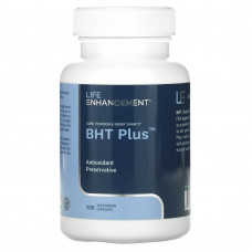 Life Enhancement, Durk Pearson & Sandy Shaw's BHT Plus, добавка с бутилгидрокситолуолом, 100 капсул