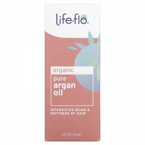 Life-flo, органическое чистое аргановое масло, 118 мл (4 унции)