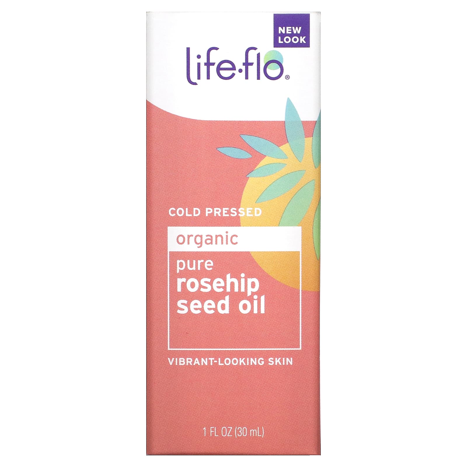 Life-flo, органическое чистое масло из семян шиповника, 30 м (1 жидк. унция)