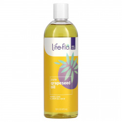 Life-flo, чистое масло из виноградных косточек, уход за кожей, 473 мл (16 жидк. унций)