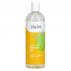 Life-flo, чистое жидкое кокосовое масло, 473 мл (16 жидк. унций)