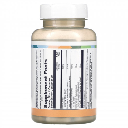 LifeTime Vitamins, комплекс с диосмином, 60 капсул