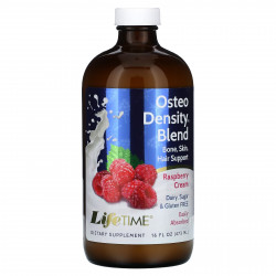 LifeTime Vitamins, Osteo Density Blend, малиновый крем, 473 мл (16 жидк. Унций)