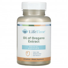 LifeTime Vitamins, Масло из экстракта орегано, 150 мг, 60 мягких таблеток
