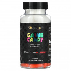 ALPHA LION, Gains Candy, CaloriBurn, 60 капсул